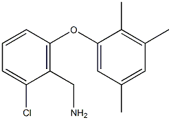 [2-chloro-6-(2,3,5-trimethylphenoxy)phenyl]methanamine Struktur