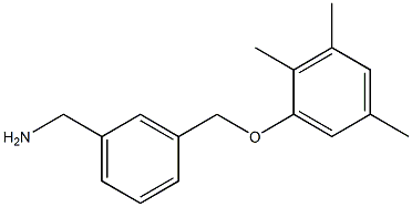 [3-(2,3,5-trimethylphenoxymethyl)phenyl]methanamine Struktur