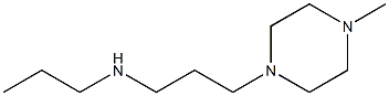 [3-(4-methylpiperazin-1-yl)propyl](propyl)amine Struktur