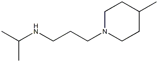 [3-(4-methylpiperidin-1-yl)propyl](propan-2-yl)amine Struktur