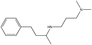 [3-(dimethylamino)propyl](4-phenylbutan-2-yl)amine Struktur