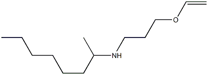 [3-(ethenyloxy)propyl](octan-2-yl)amine Struktur