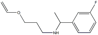 [3-(ethenyloxy)propyl][1-(3-fluorophenyl)ethyl]amine Struktur