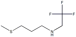 [3-(methylsulfanyl)propyl](2,2,2-trifluoroethyl)amine Struktur