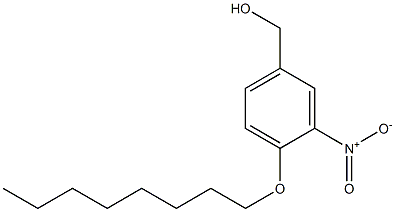 [3-nitro-4-(octyloxy)phenyl]methanol Struktur