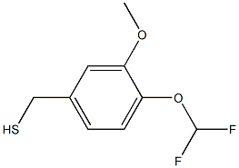 [4-(difluoromethoxy)-3-methoxyphenyl]methanethiol Struktur