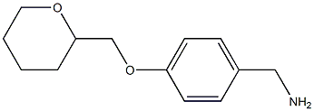 [4-(oxan-2-ylmethoxy)phenyl]methanamine Struktur