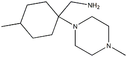 [4-methyl-1-(4-methylpiperazin-1-yl)cyclohexyl]methylamine Struktur