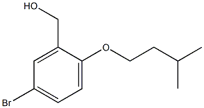 [5-bromo-2-(3-methylbutoxy)phenyl]methanol Struktur