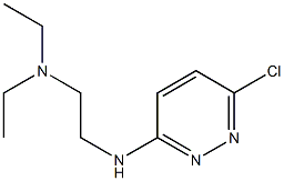 {2-[(6-chloropyridazin-3-yl)amino]ethyl}diethylamine Struktur