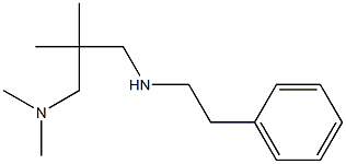 {2-[(dimethylamino)methyl]-2-methylpropyl}(2-phenylethyl)amine Struktur