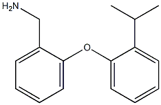 {2-[2-(propan-2-yl)phenoxy]phenyl}methanamine Struktur