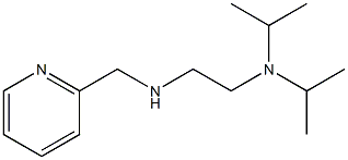 {2-[bis(propan-2-yl)amino]ethyl}(pyridin-2-ylmethyl)amine Struktur