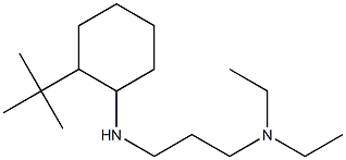 {3-[(2-tert-butylcyclohexyl)amino]propyl}diethylamine Struktur