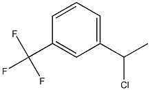 1-(1-chloroethyl)-3-(trifluoromethyl)benzene Struktur