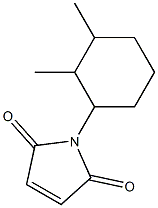 1-(2,3-dimethylcyclohexyl)-2,5-dihydro-1H-pyrrole-2,5-dione Struktur