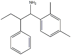 1-(2,4-dimethylphenyl)-2-phenylbutan-1-amine Struktur