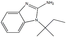 1-(2-methylbutan-2-yl)-1H-1,3-benzodiazol-2-amine Struktur