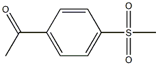 1-(4-methanesulfonylphenyl)ethan-1-one Struktur