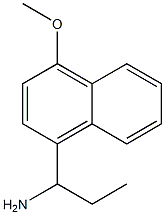 1-(4-methoxynaphthalen-1-yl)propan-1-amine Struktur