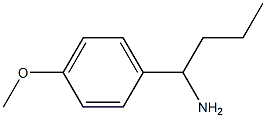 1-(4-methoxyphenyl)butan-1-amine Struktur