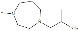 1-(4-methyl-1,4-diazepan-1-yl)propan-2-amine Struktur