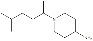 1-(5-methylhexan-2-yl)piperidin-4-amine Struktur