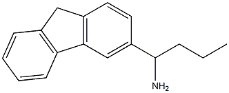 1-(9H-fluoren-3-yl)butan-1-amine Struktur