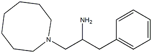 1-(azocan-1-yl)-3-phenylpropan-2-amine Struktur