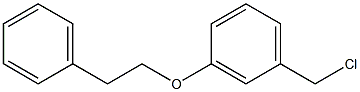 1-(chloromethyl)-3-(2-phenylethoxy)benzene Struktur