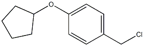 1-(chloromethyl)-4-(cyclopentyloxy)benzene Struktur