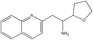 1-(oxolan-2-yl)-2-(quinolin-2-yl)ethan-1-amine Struktur