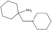 1-(piperidin-1-ylmethyl)cyclohexan-1-amine Struktur