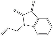 1-(prop-2-en-1-yl)-2,3-dihydro-1H-indole-2,3-dione Struktur