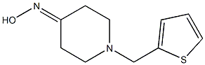 1-(thien-2-ylmethyl)piperidin-4-one oxime Struktur