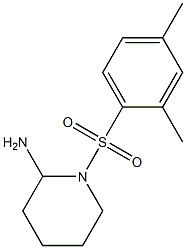 1-[(2,4-dimethylbenzene)sulfonyl]piperidin-2-amine Struktur