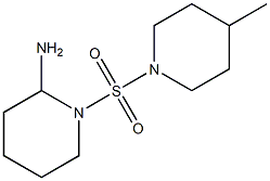 1-[(4-methylpiperidine-1-)sulfonyl]piperidin-2-amine Struktur