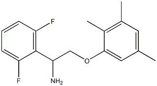 1-[2-amino-2-(2,6-difluorophenyl)ethoxy]-2,3,5-trimethylbenzene Struktur