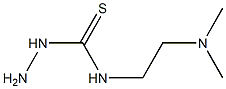 1-amino-3-[2-(dimethylamino)ethyl]thiourea Struktur