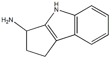 1H,2H,3H,4H-cyclopenta[b]indol-3-amine Struktur