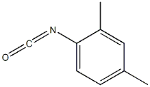 1-isocyanato-2,4-dimethylbenzene Struktur