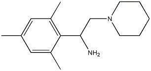 1-mesityl-2-piperidin-1-ylethanamine Struktur