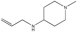 1-methyl-N-(prop-2-en-1-yl)piperidin-4-amine Struktur