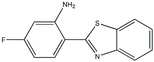 2-(1,3-benzothiazol-2-yl)-5-fluoroaniline Struktur