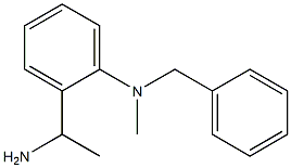 2-(1-aminoethyl)-N-benzyl-N-methylaniline Struktur