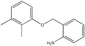 2-(2,3-dimethylphenoxymethyl)aniline Struktur