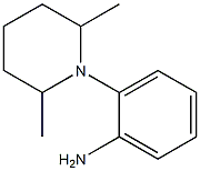 2-(2,6-dimethylpiperidin-1-yl)aniline Struktur