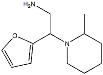 2-(2-furyl)-2-(2-methylpiperidin-1-yl)ethanamine Struktur