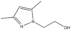 2-(3,5-dimethyl-1H-pyrazol-1-yl)ethan-1-ol Struktur