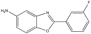 2-(3-fluorophenyl)-1,3-benzoxazol-5-amine Struktur